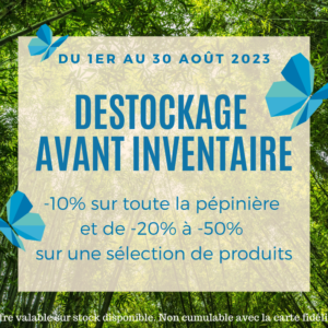 DESTOCKAGE AVANT INVENTAIRE