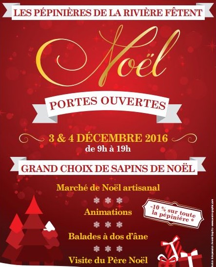 Les Pépinières de la Rivière fêtent Noël!